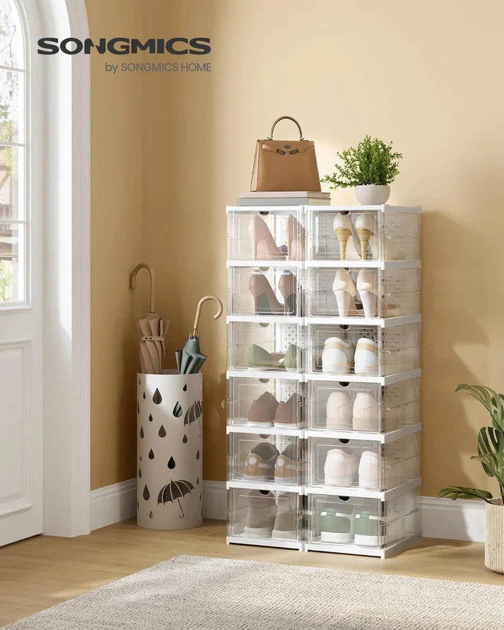⏰Last Day Clearance Sale $19⏰Pack of Foldable Shoe Boxes