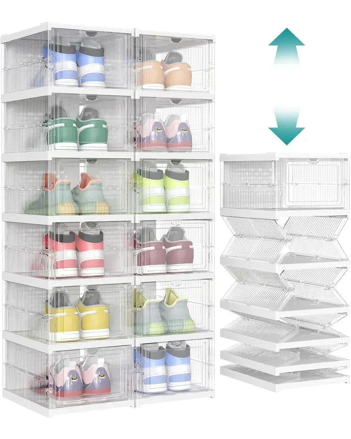⏰Last Day Clearance Sale $19⏰Pack of Foldable Shoe Boxes